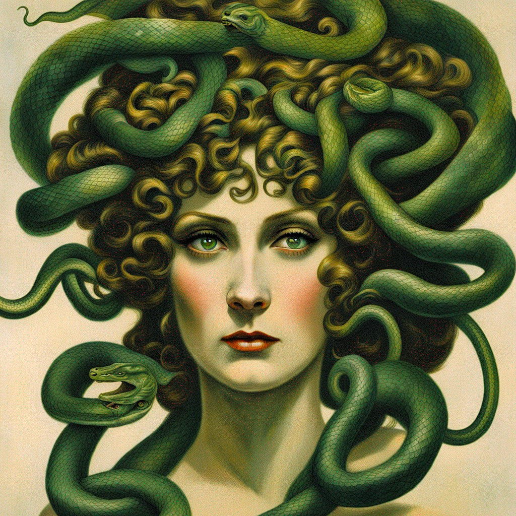 Medusa | Halloween Diamond Painting Event Kit, 40x40cm