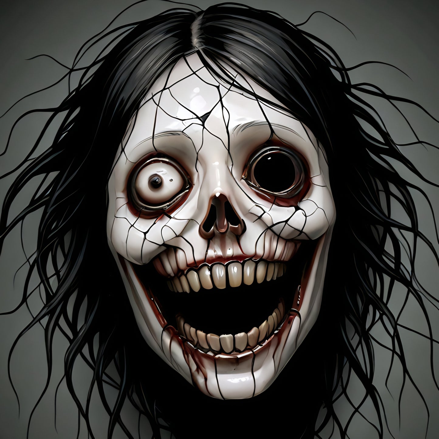 Silent Scream | Halloween Diamond Painting Event Kit, 40x40cm