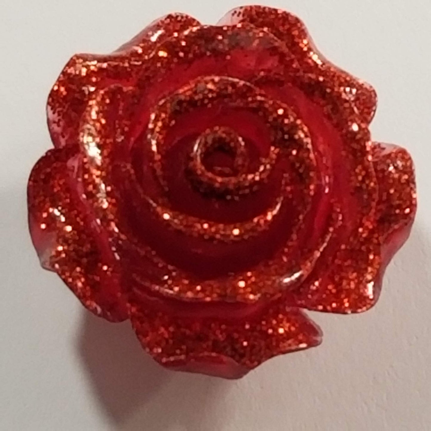 Rose Cover Minders, Rich Glitter Enhanced Colors, 25mm