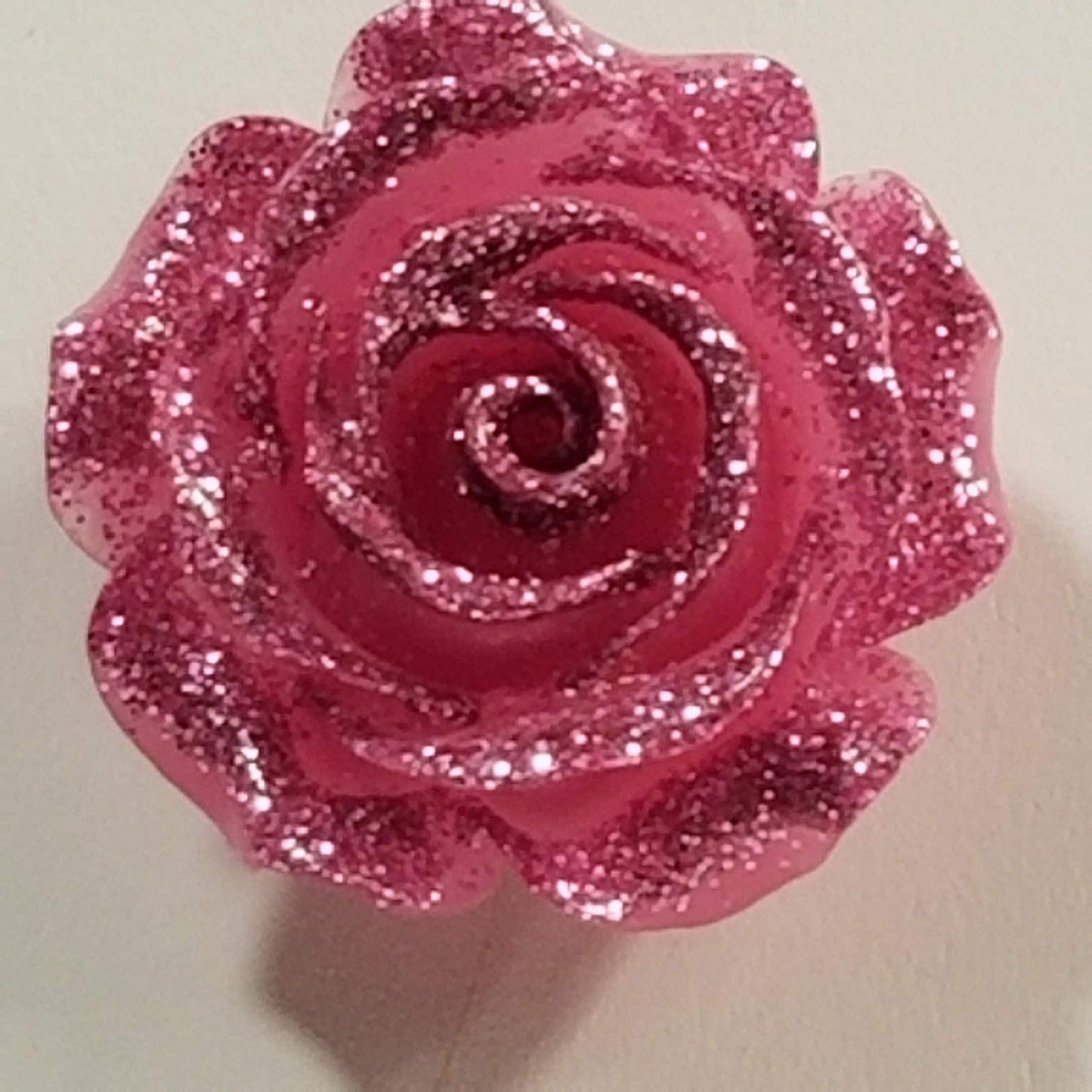 Rose Cover Minders, Rich Glitter Enhanced Colors, 25mm