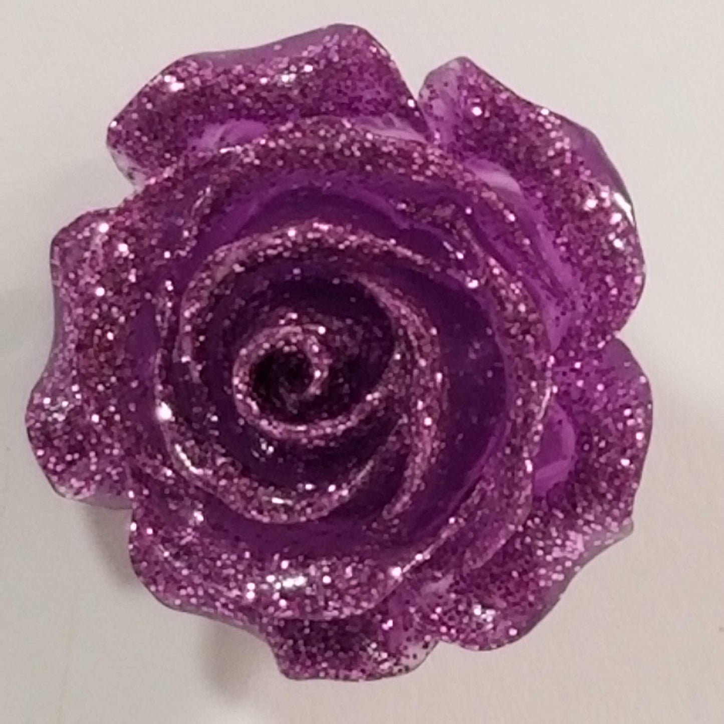 Rose Cover Minders, Rich Glitter Enhanced Colors, 25mm