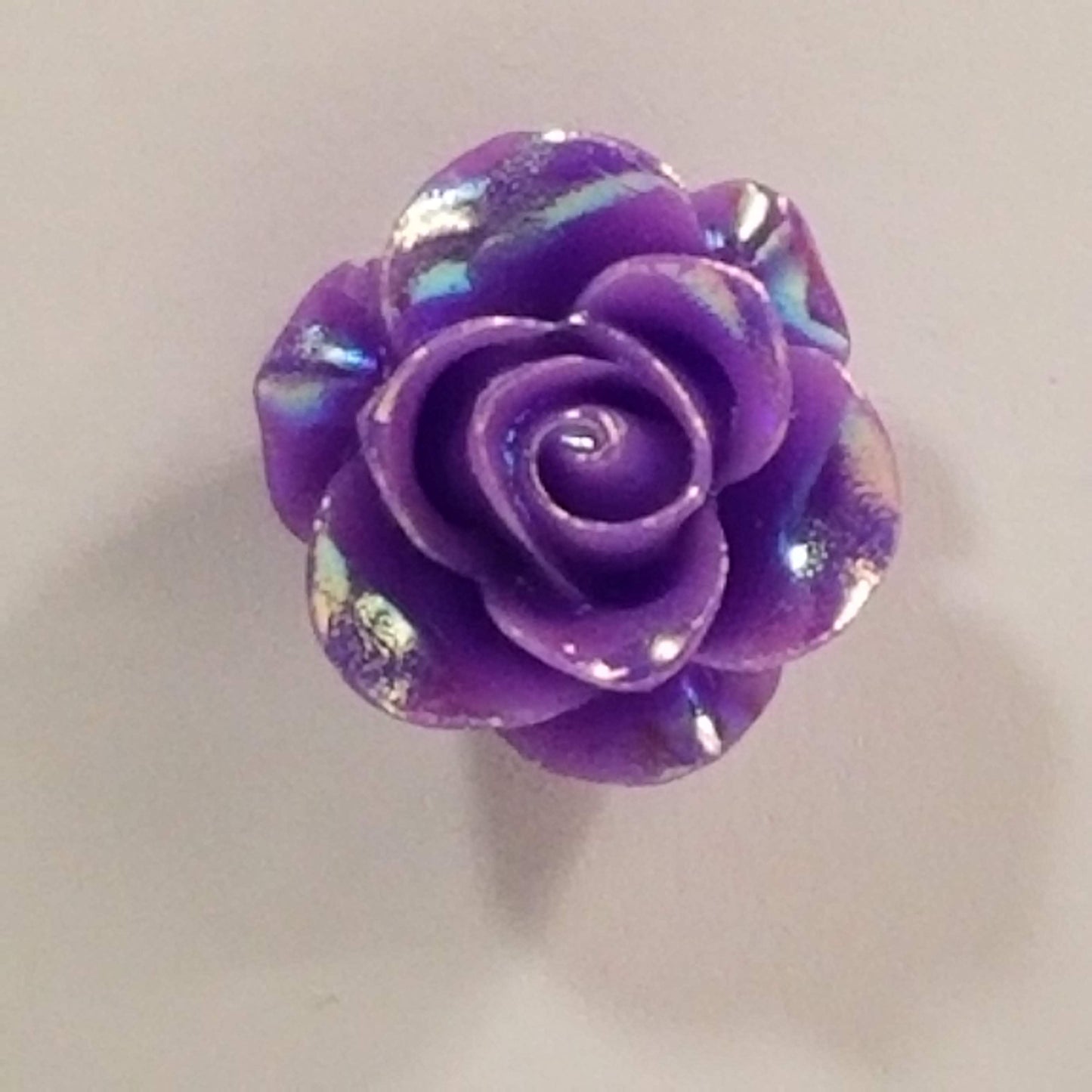 Rose Cover Minders, Aurora Borealis Coating, 20mm