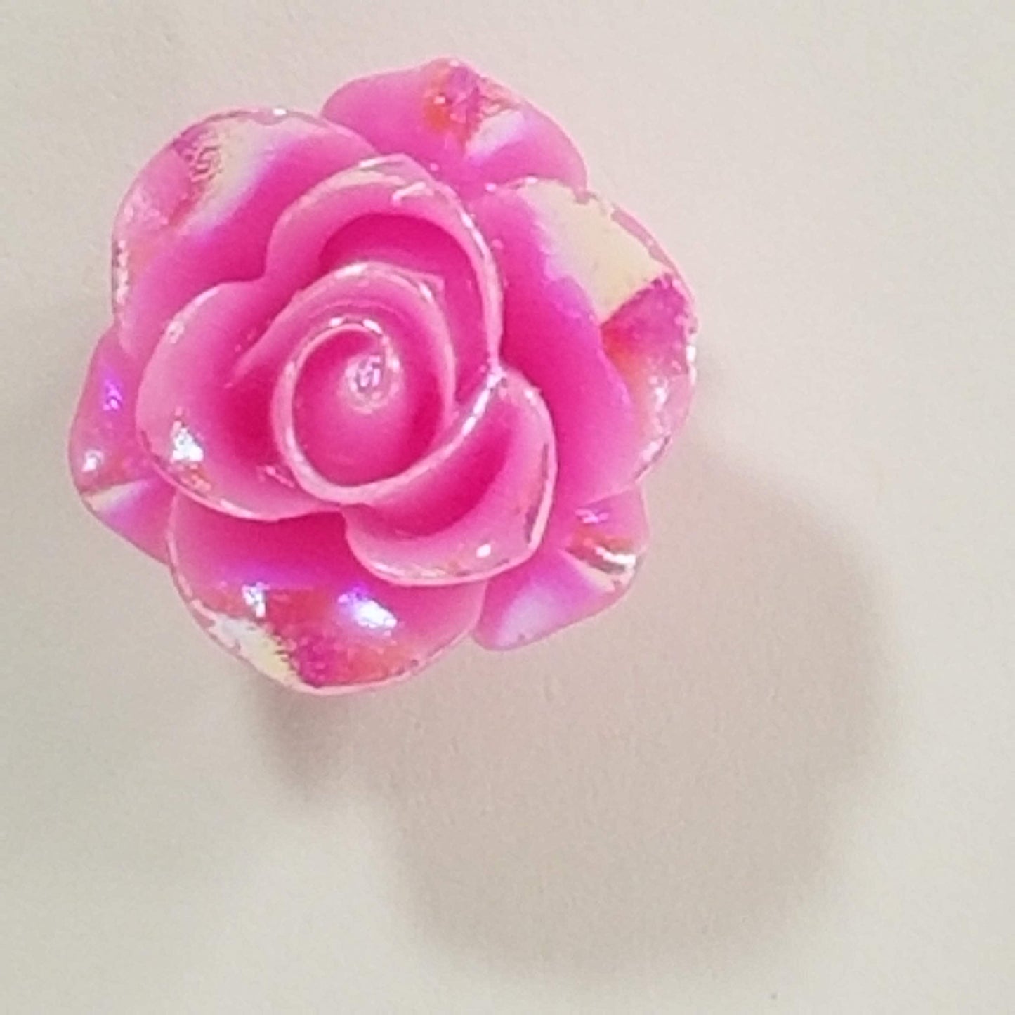 Rose Cover Minders, Aurora Borealis Coating, 20mm