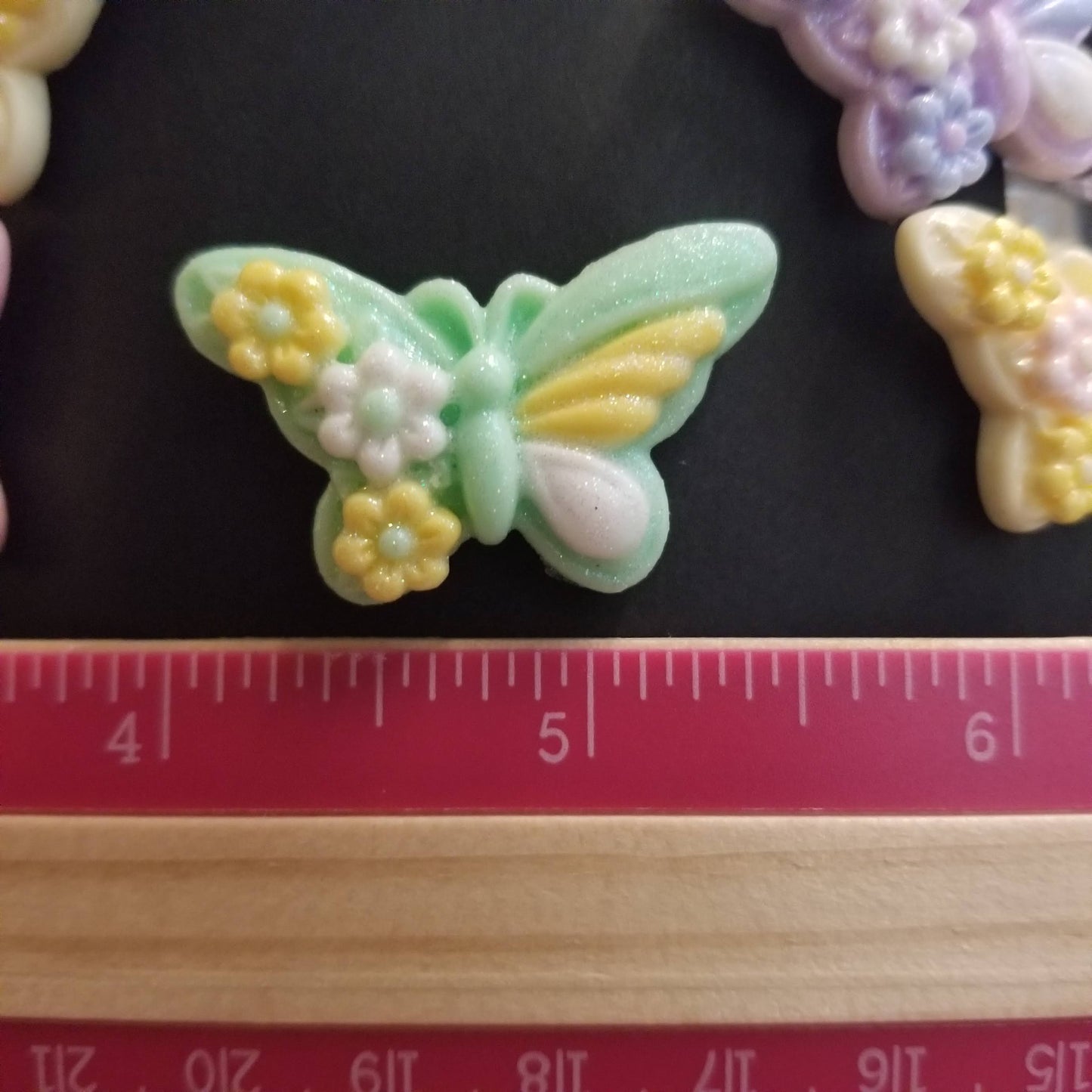 Springtime Butterflies, in Glittery Pastels, Beautiful new cover minders for diamond painting.