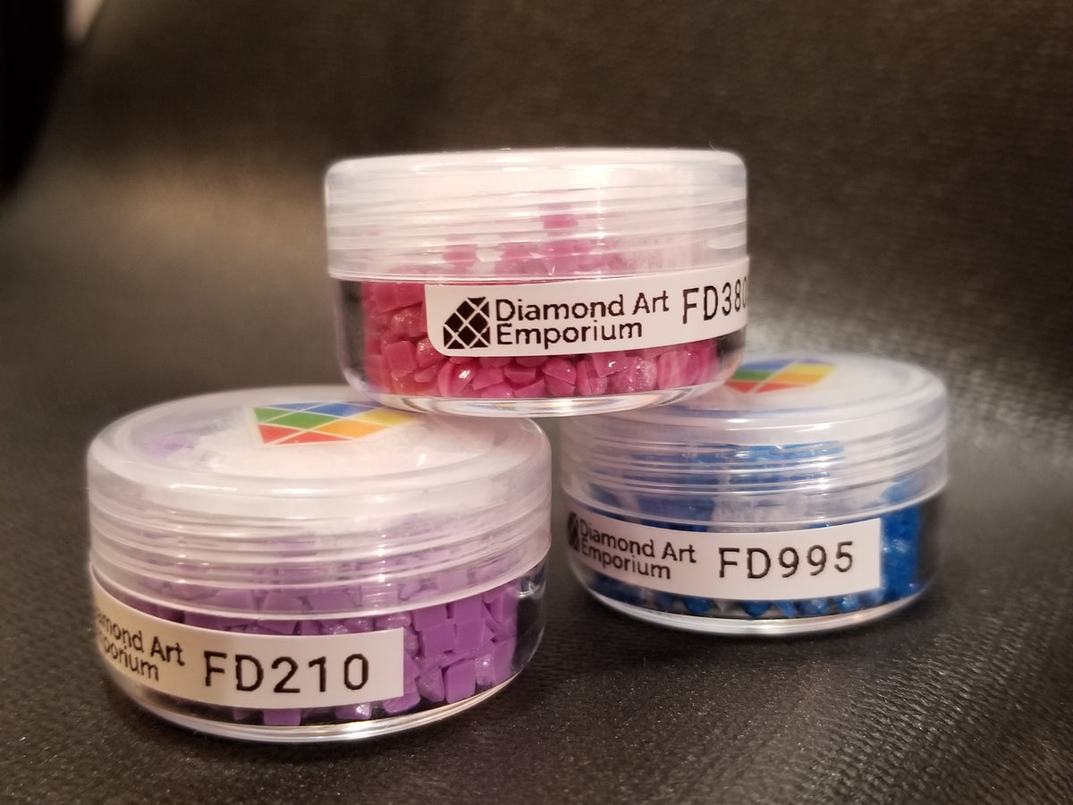 DMC 208 Square Fairy Dust Drills for diamond painting embellishment to add the bling to bland