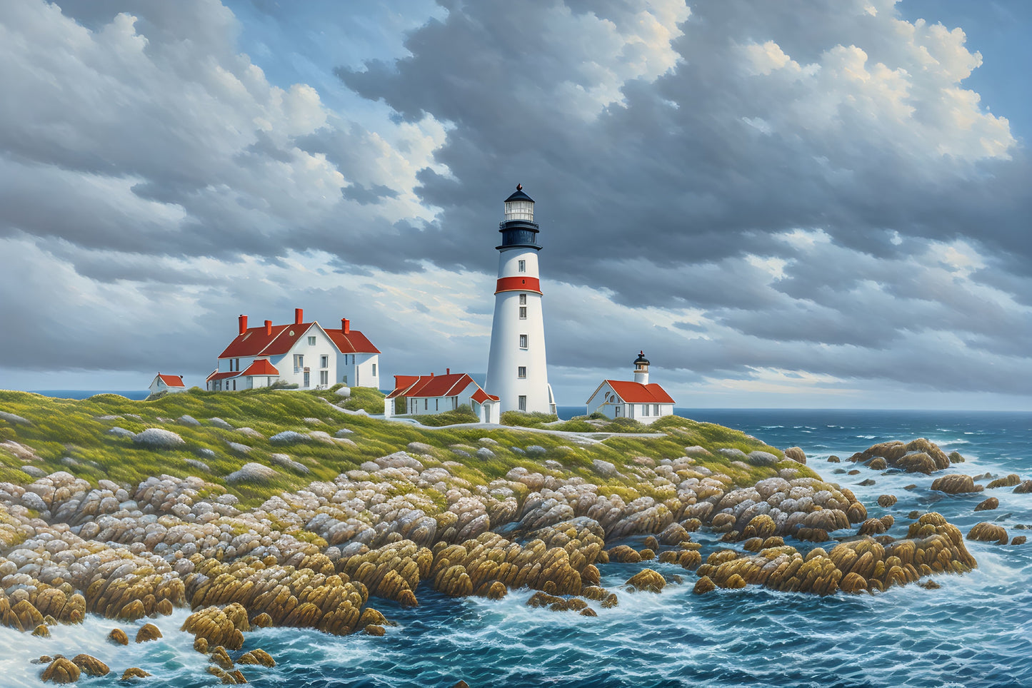 Landscapes 14, a large format Diamond Painting Kit available by special order, from Diamond Art Emporium.