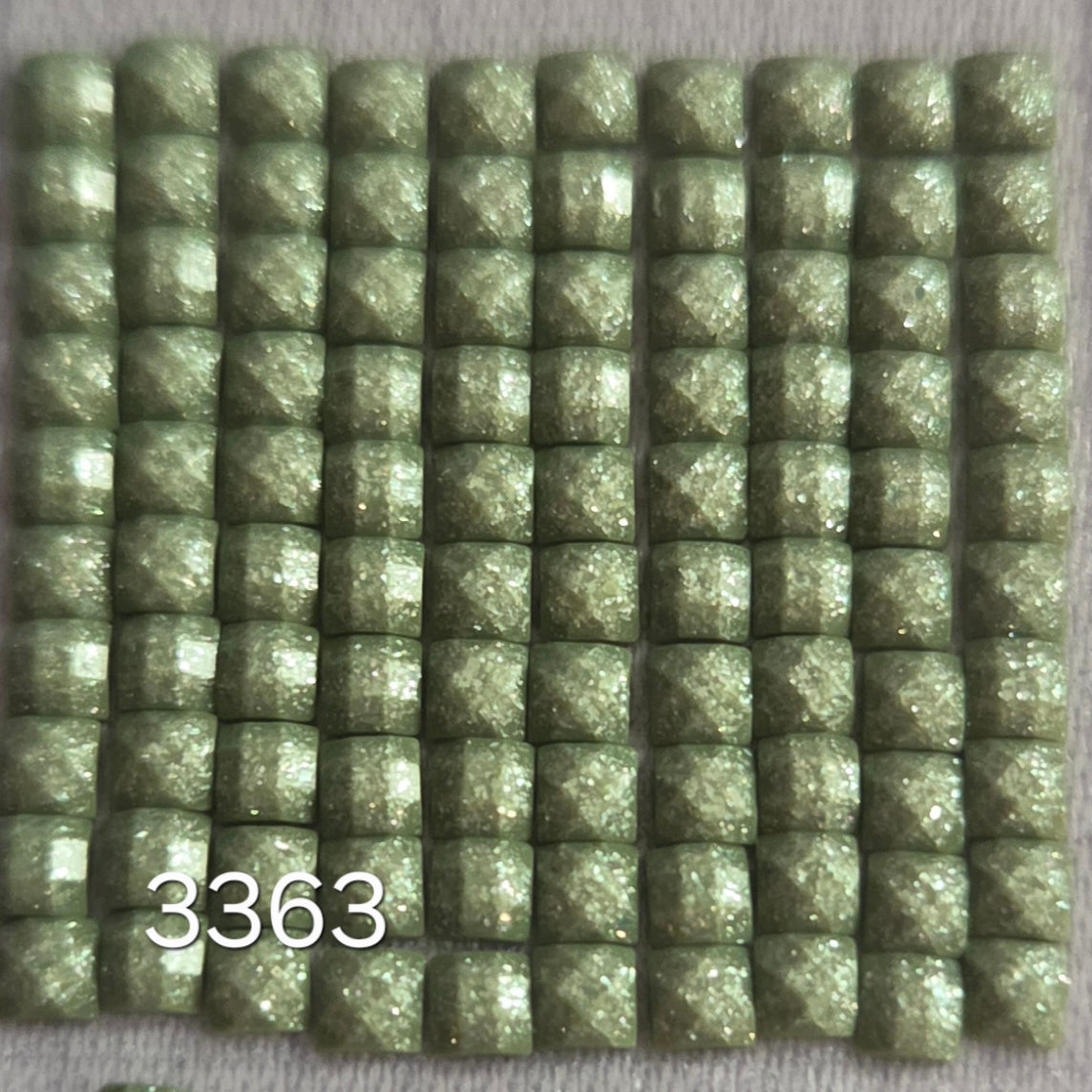 DMC 3363 Square Fairy Dust Drills for diamond painting embellishment to add the bling to bland