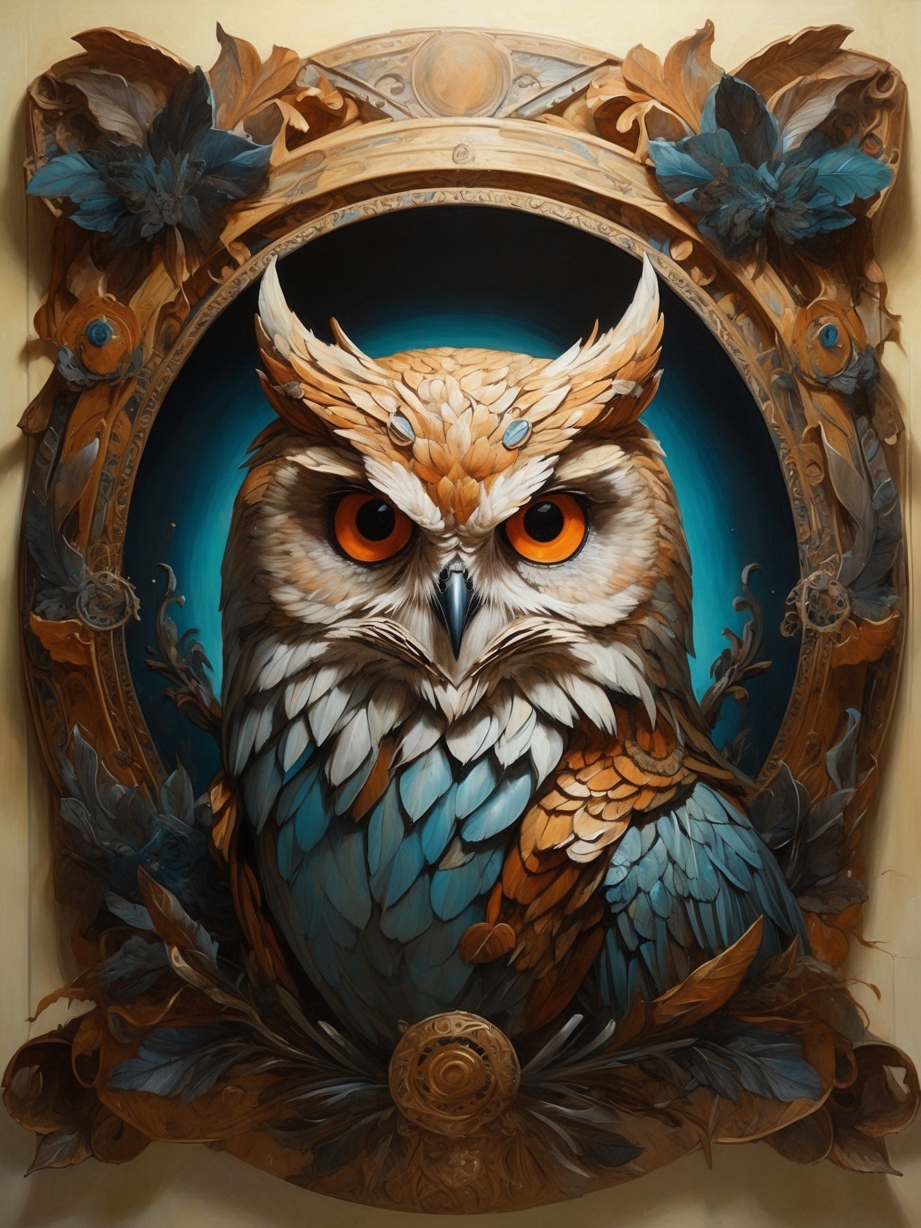Birds 210, a large format Diamond Painting Kit available by special order, from Diamond Art Emporium.