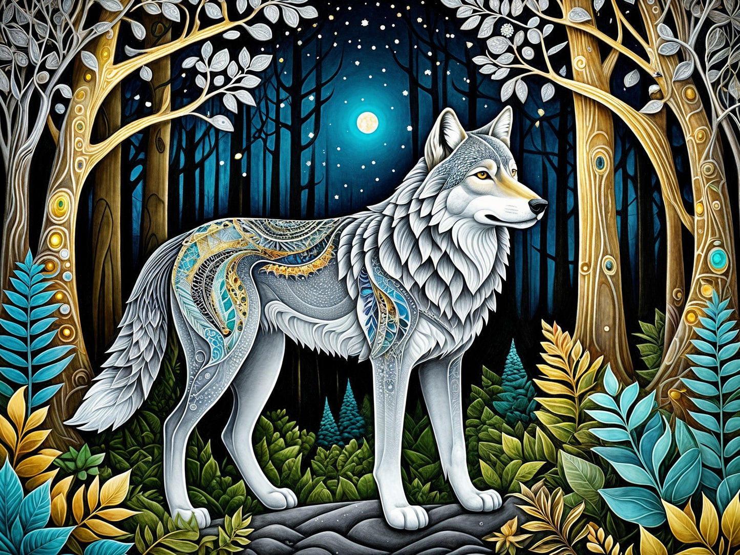 Wild Animals 215, a large format Diamond Painting Kit available by special order, from Diamond Art Emporium.