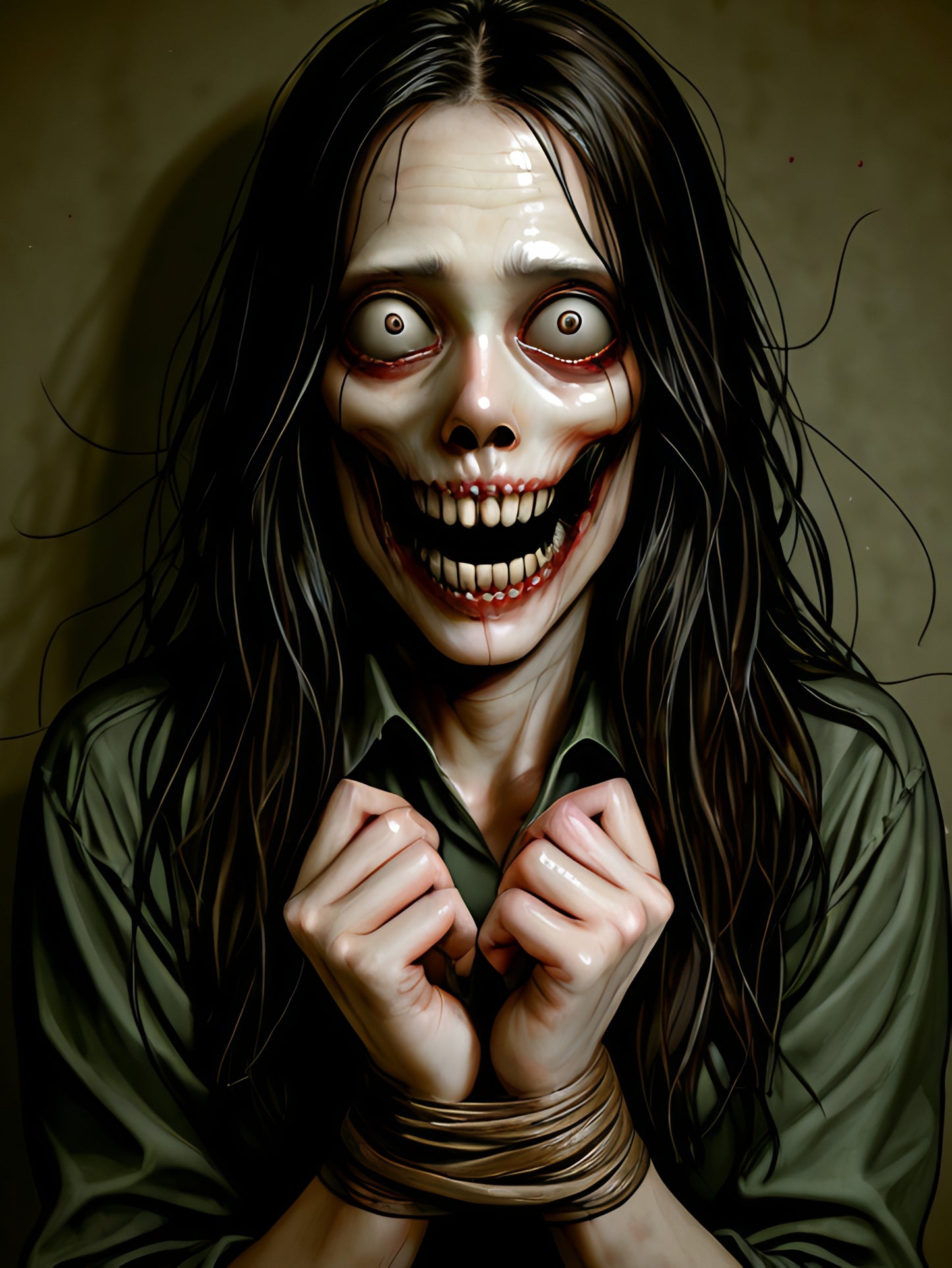 Restrained | Halloween Diamond Painting Event Kit, 30x40cm