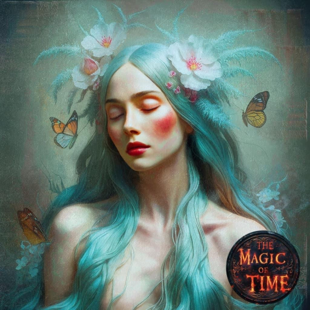 Aquamarine, by Cheryl Carpenter, a diamond painting kit available by special order from Diamond Art Emporium
