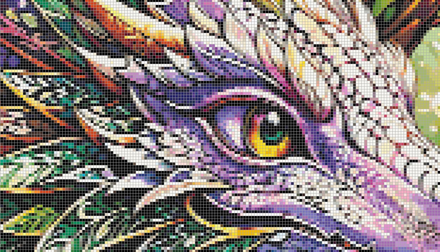 Oaklee, a GBGH sized Diamond Painting Kit available by special order, a WandererDee exclusive image for Diamond Art Emporium