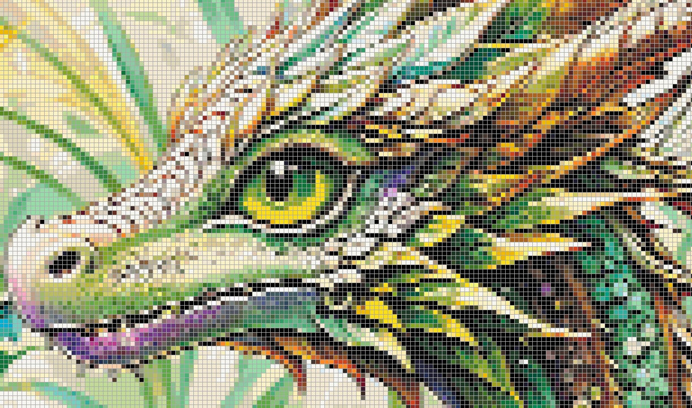 Oaklee, a GBGH sized Diamond Painting Kit available by special order, a WandererDee exclusive image for Diamond Art Emporium