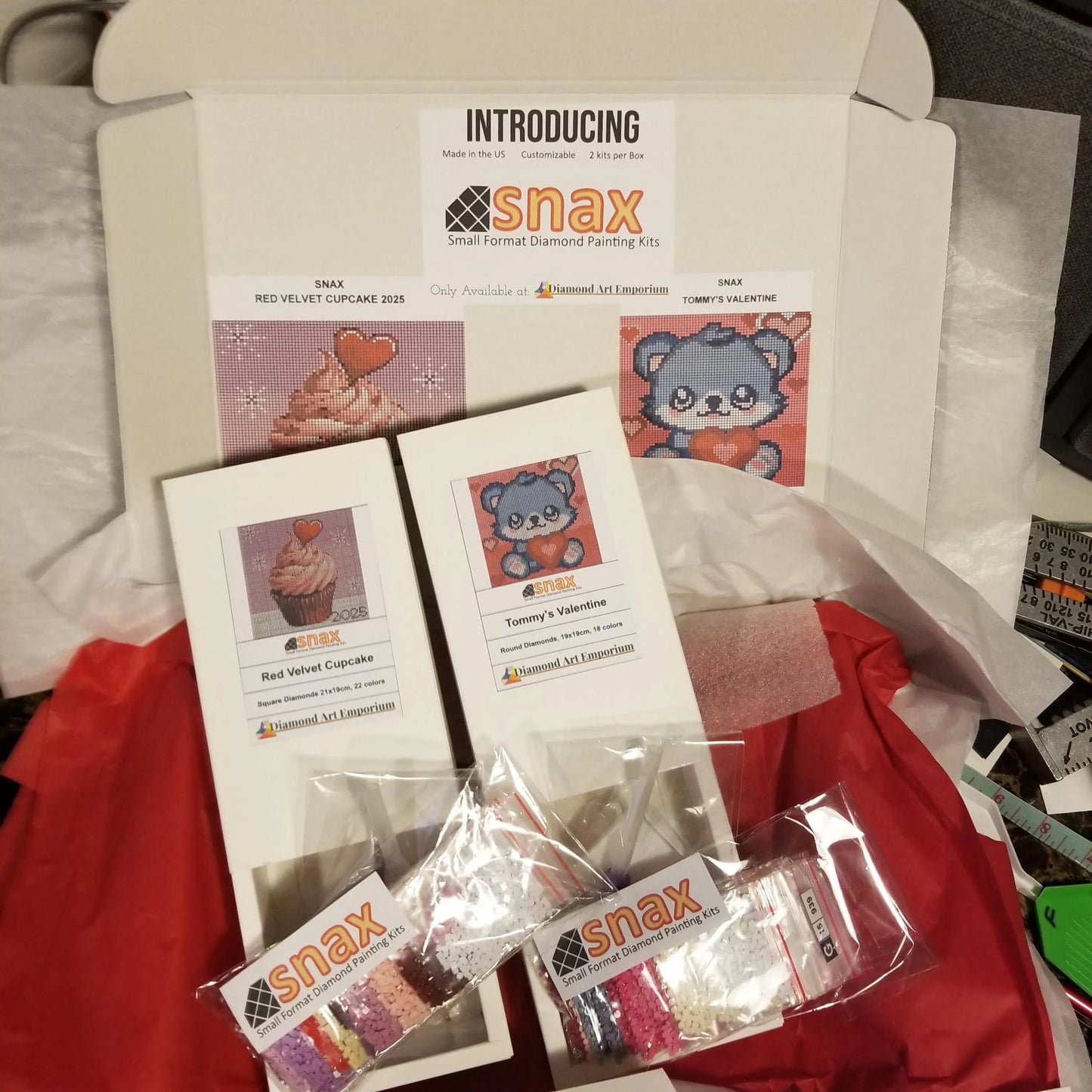 Lucy, SNAX Kits in a Box, Made in the US, 2 Kits per Box, 1 great price