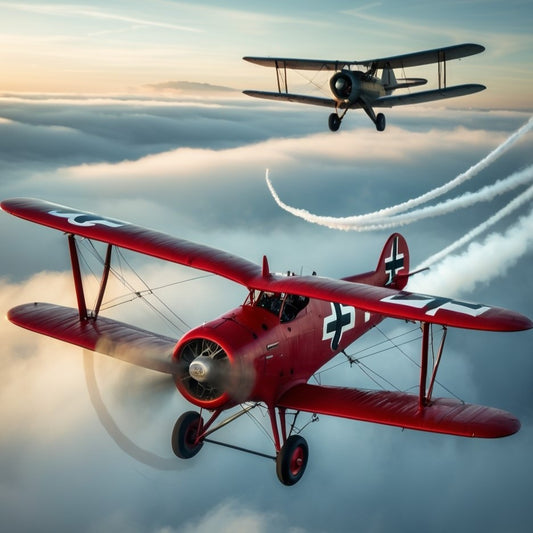 Bi-Plane, by Kristin S Block, an exclusive diamond painting kit from Diamond Art Emporium