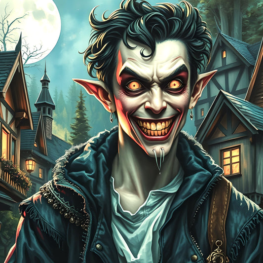 Valentin | Halloween Diamond Painting Event Kit, 40x40cm