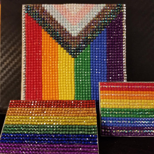 Gay Pride Magnet Kits, DIY Refrigerator magnets