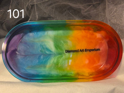 Trays for pens, wax or putty, trinkets, rolling, change, keys or decoration