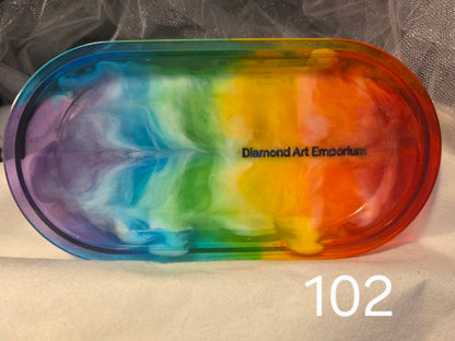 Trays for pens, wax or putty, trinkets, rolling, change, keys or decoration