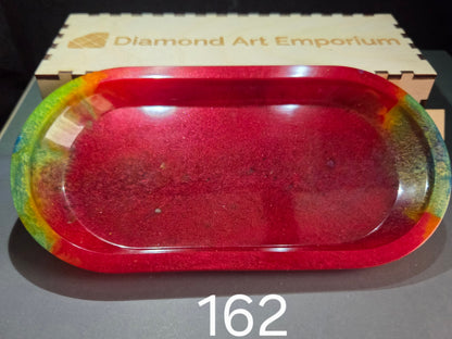 Trays for pens, wax or putty, trinkets, rolling, change, keys or decoration