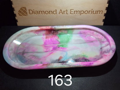 Trays for pens, wax or putty, trinkets, rolling, change, keys or decoration