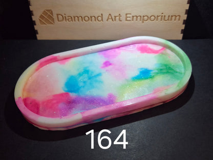 Trays for pens, wax or putty, trinkets, rolling, change, keys or decoration