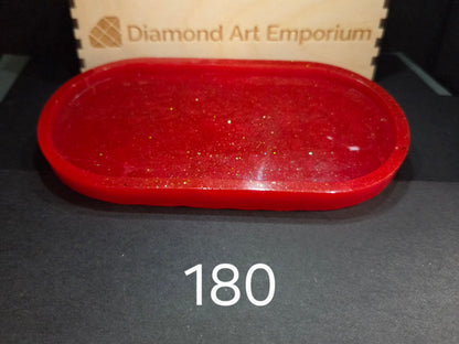 Trays for pens, wax or putty, trinkets, rolling, change, keys or decoration