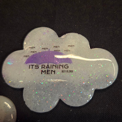 It's Raining Men Official Event Merchandise available to All