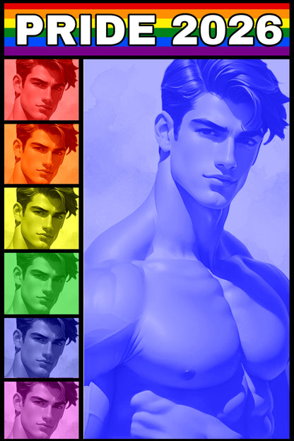 PRIDE 2026, the Diamond Art Emporium annual canvas 40x60cm in 6 color options