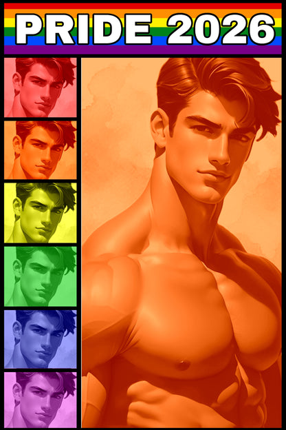 PRIDE 2026, the Diamond Art Emporium annual canvas 40x60cm in 6 color options
