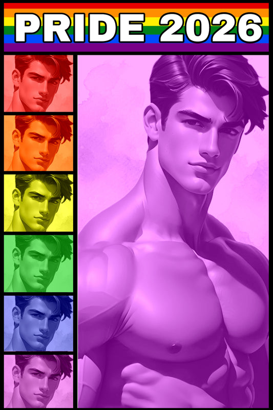PRIDE 2026, the Diamond Art Emporium annual canvas 40x60cm in 6 color options