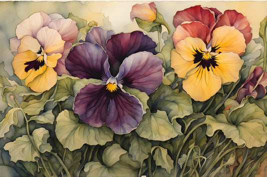 Floral 17, a large format Diamond Painting Kit available by special order, from Diamond Art Emporium.