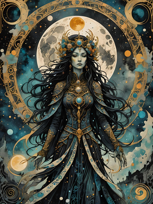 Earth Magic, a large format Diamond Painting Kit available by special order, from Diamond Art Emporium.