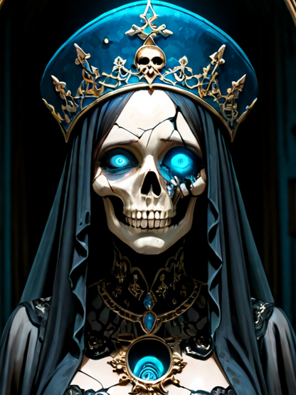 Dead Queen | Halloween Diamond Painting Event Kit, 30x40cm