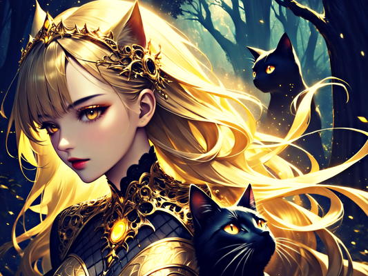 Katya, by WandererDee, a large format Diamond Painting Kit available by special order from Diamond Art Emporium.