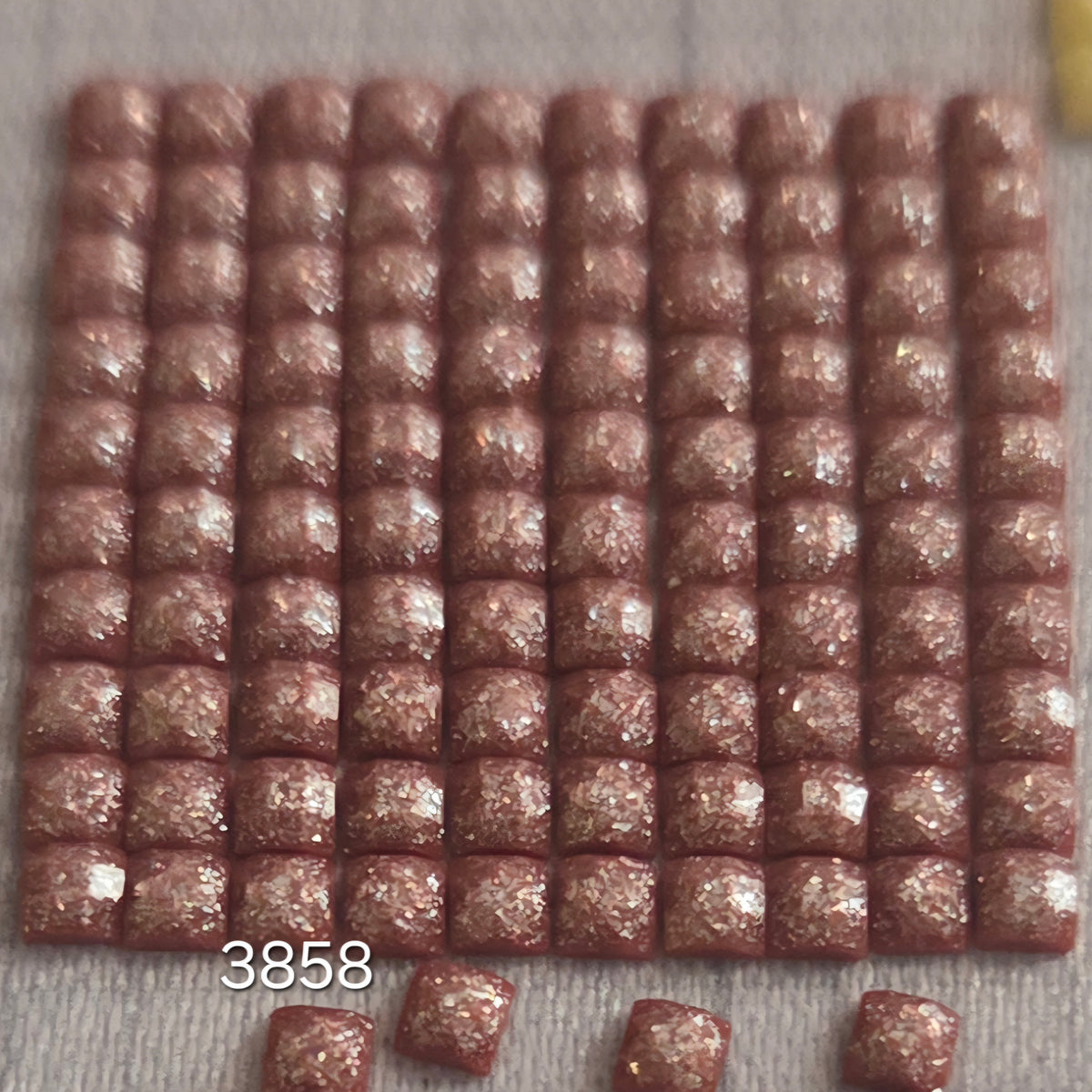 DMC 3858 Square Fairy Dust Drills for diamond painting embellishment to add the bling to bland