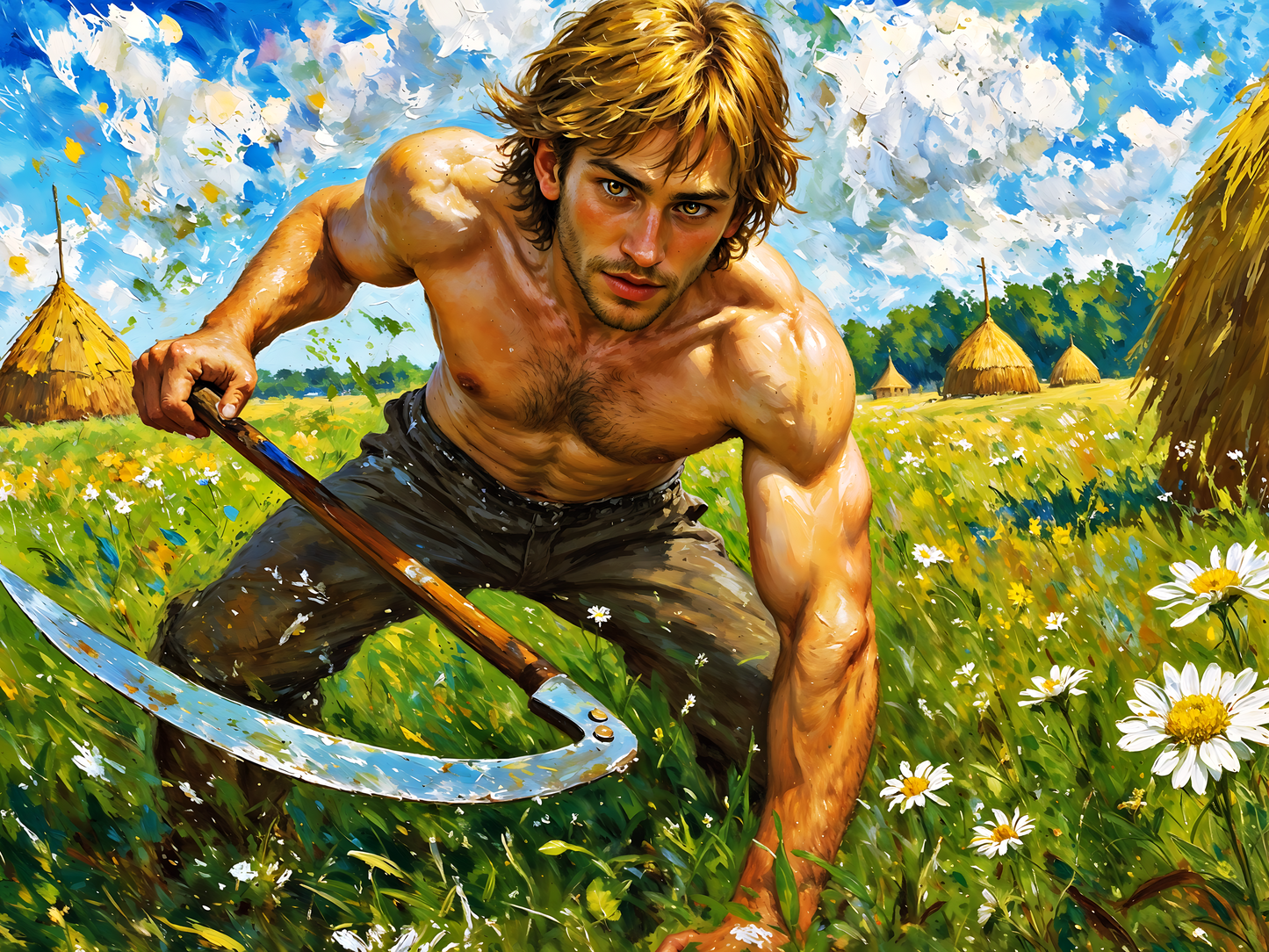 Nico, by WandererDee, an Exclusive Diamond Painting Kit from Diamond Art Emporium