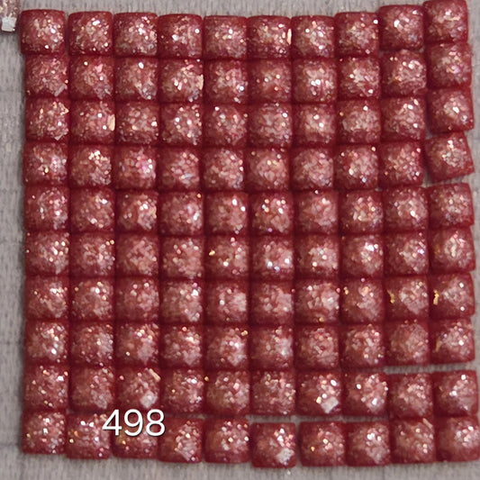 DMC 498 Square Fairy Dust Drills for diamond painting embellishment to add the bling to bland