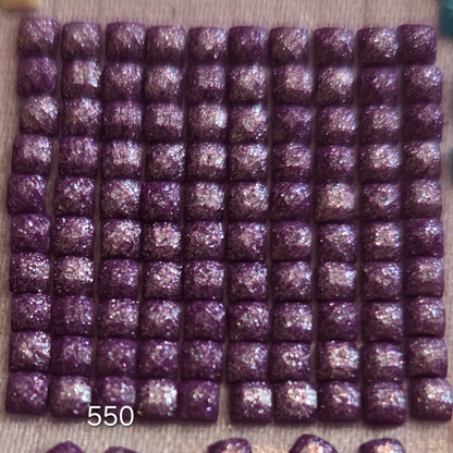 DMC 550 Square Fairy Dust Drills for diamond painting embellishment to add the bling to bland