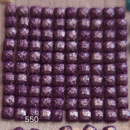 DMC 550 Square Fairy Dust Drills for diamond painting embellishment to add the bling to bland