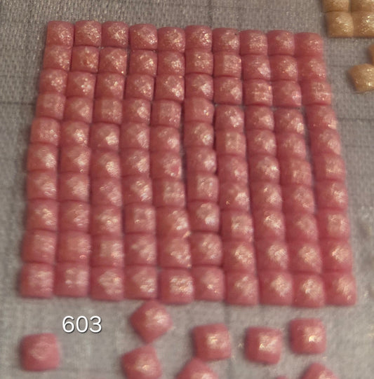 DMC 603 Square Fairy Dust Drills for diamond painting embellishment to add the bling to bland