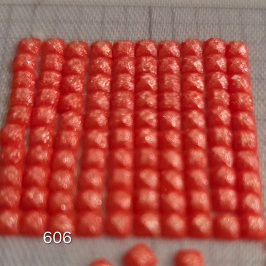 DMC 606 Square Fairy Dust Drills for diamond painting embellishment to add the bling to bland
