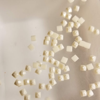 DMC 712 Square Fairy Dust Drills for diamond painting embellishment to add the bling to bland