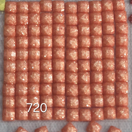 DMC 720 Square Fairy Dust Drills for diamond painting embellishment to add the bling to bland