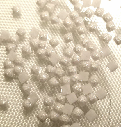 DMC 762 Square Fairy Dust Drills for diamond painting embellishment to add the bling to bland
