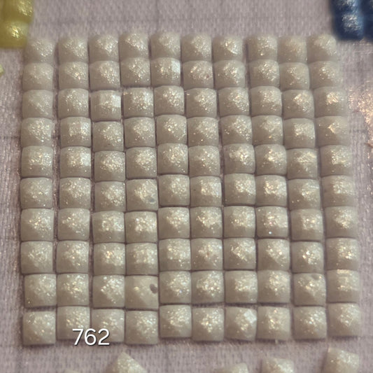 DMC 762 Square Fairy Dust Drills for diamond painting embellishment to add the bling to bland