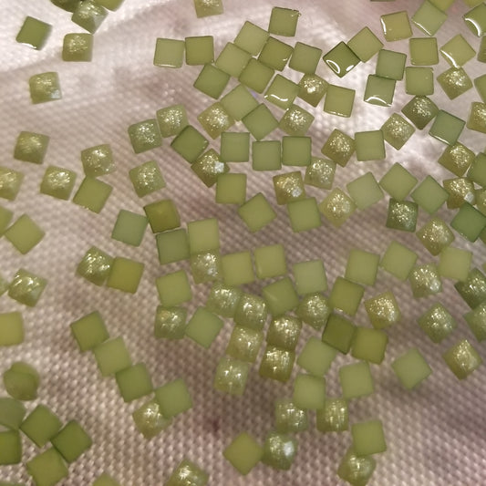 DMC 906 Square Fairy Dust Drills for diamond painting embellishment to add the bling to bland