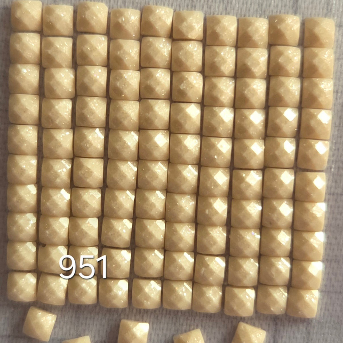 DMC 951 Square Fairy Dust Drills for diamond painting embellishment to add the bling to bland