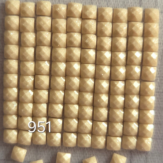 DMC 951 Square Fairy Dust Drills for diamond painting embellishment to add the bling to bland