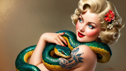 Snakes 15, a large format Diamond Painting Kit available by special order, an exclusive KSB original image for Diamond Art Emporium